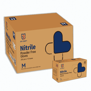 GP35 Blue 3.5mil Nitrile Gloves (250ct Box)