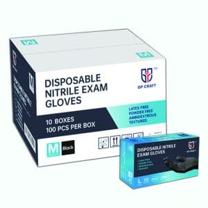 GP63 Black 6mil Nitrile Gloves